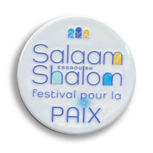 Aimant Festival 2026 Émaillé Blanc